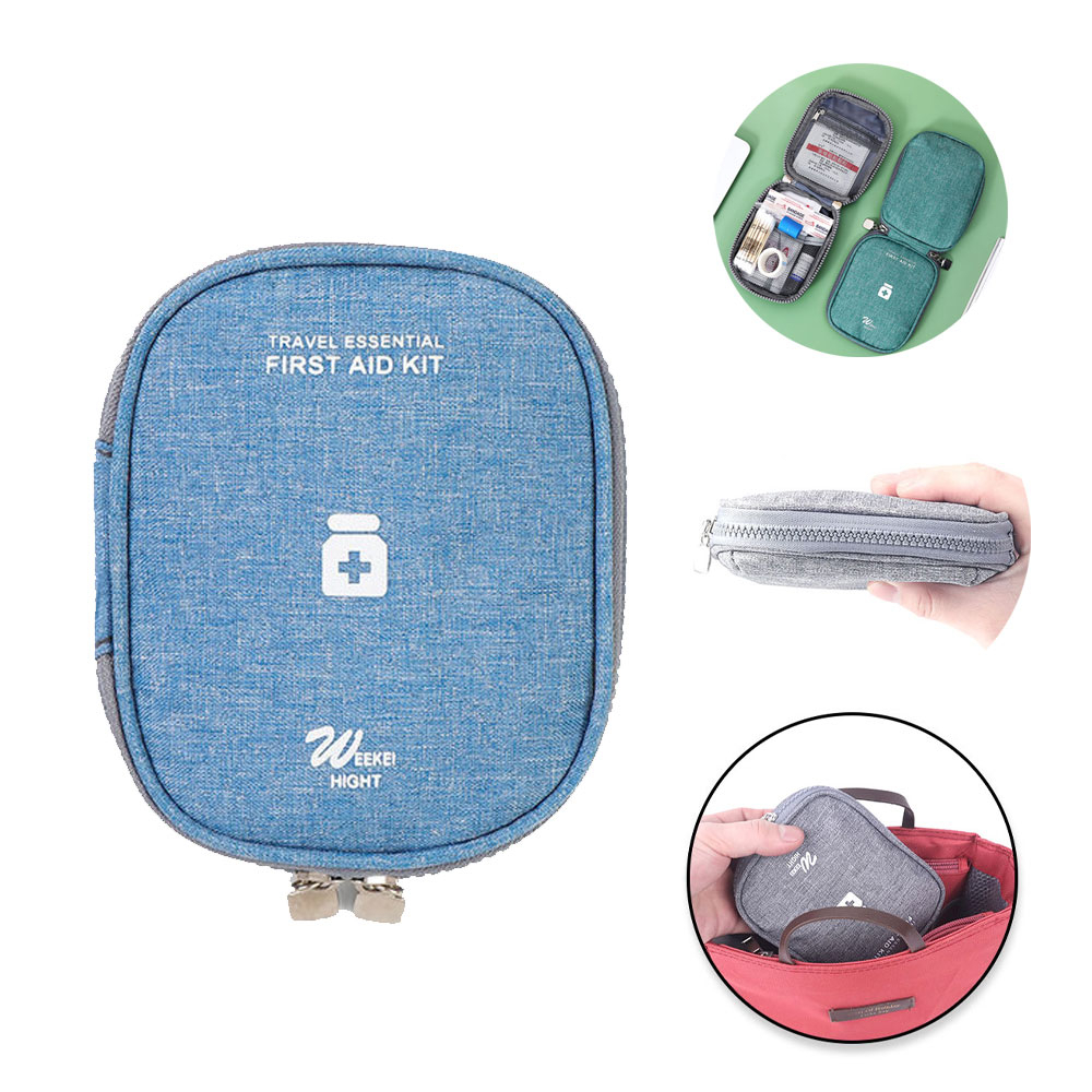 WEEKEI HIGHT Tas Obat P3K Travel First Aid Kit Bag Portable 14x11x3cm - TB-0623