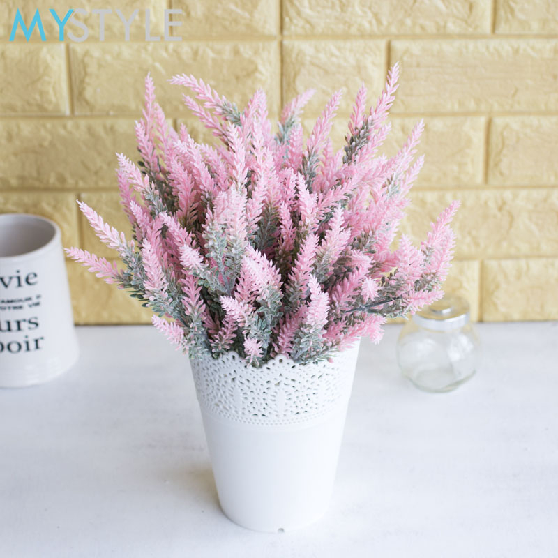 HAPPY TIME BUNGA LAVENDER HH BUNGA ARTIFICIAL BUNGA DEKORASI WARNA PASTEL