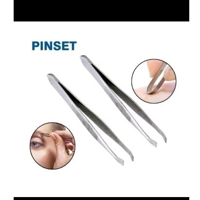 pinset uban stainless / pinset pencabut bulu / penjepit uban