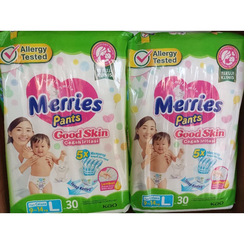 popok Merries L 30
