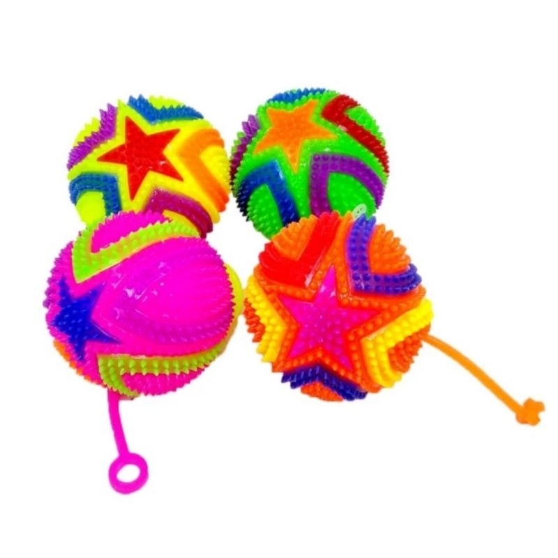 Mainan Bola Bunyi Nyala Flashing Ball