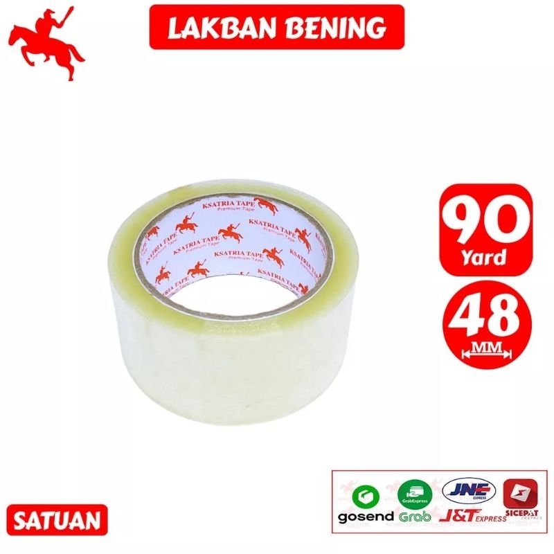 

Lakban OPP Tape Bening setara daimaru 48mm x 90 yard satuan