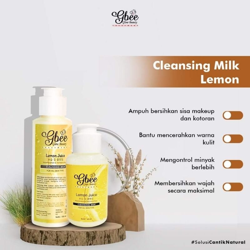 Cleanser gbee glow beauty cleansing milk Gbee glow