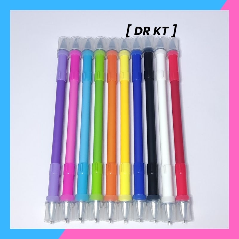 Pen spinning [ DR KT | Colored Kaco Barrel Edition ] Produk Original, Kualitas Premium