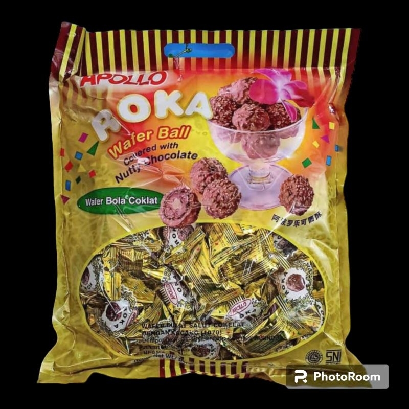 

Roka Wafer Coklat Bola Nutty Chovolate