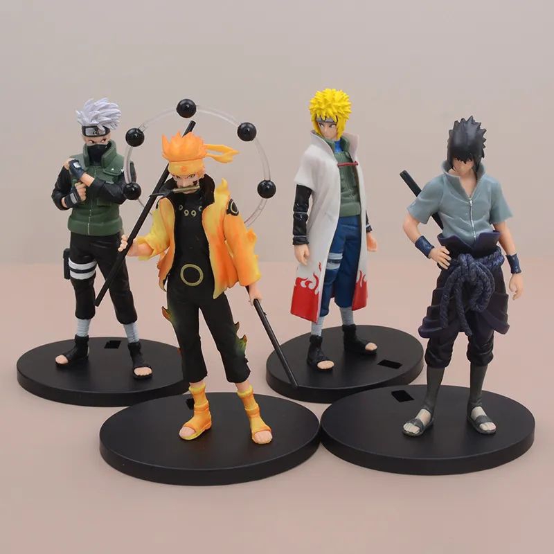 Action Figure Naruto Sage Mode Rikudo Sannin Minato Kakashi Sasuke Uchiha Masterlise