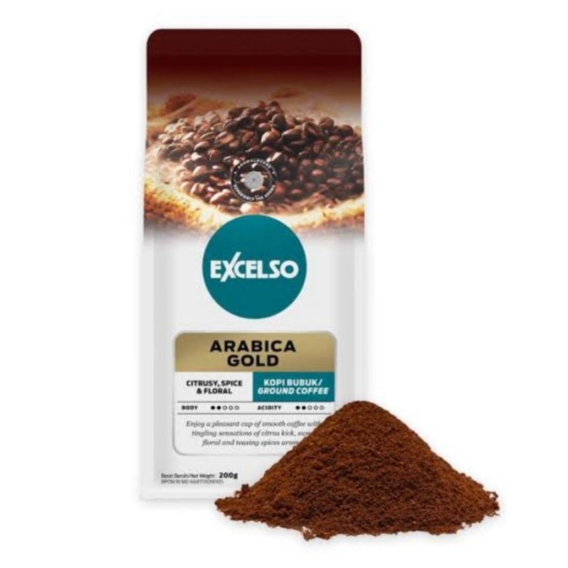 

kopi excelso ARABICA GOLD 200gram