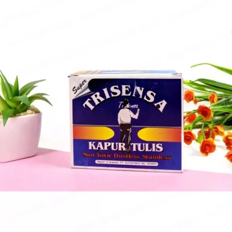 

Kapur Papan Tulis Trisensa/Kapur Putih Papan Tulis | FII STORE_