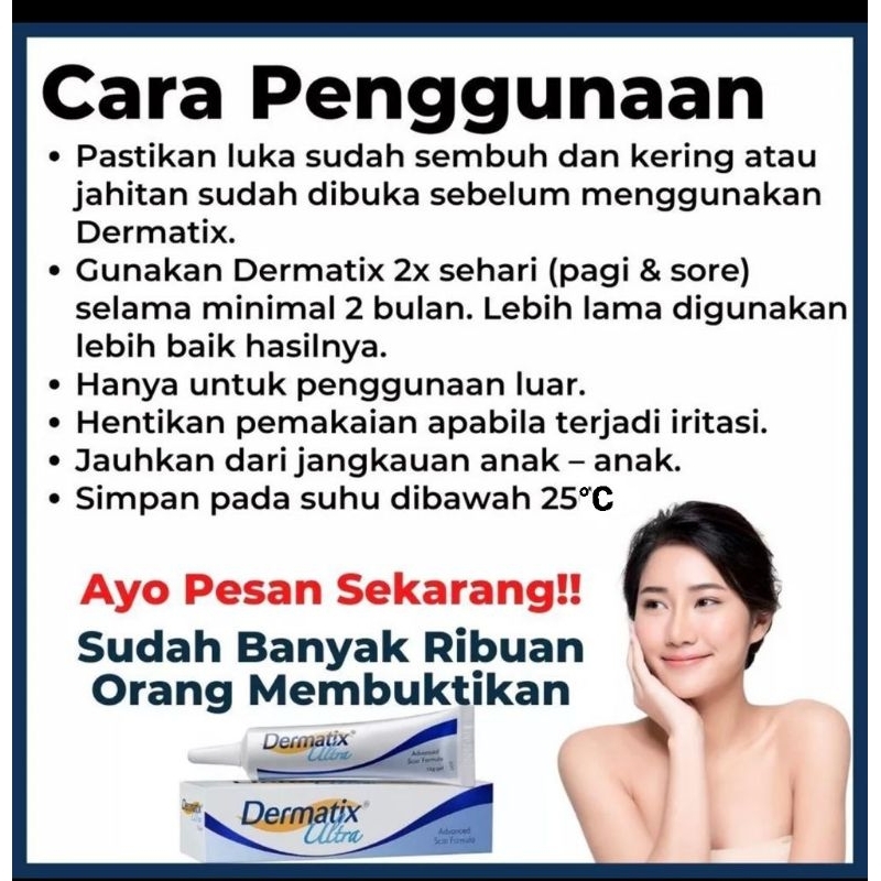 AWAS PALSU ! Salep Dermatix Ultra gel 15gr Original scan barcode menyamarkan Bekas Luka keloid luka bakar cream scar formula