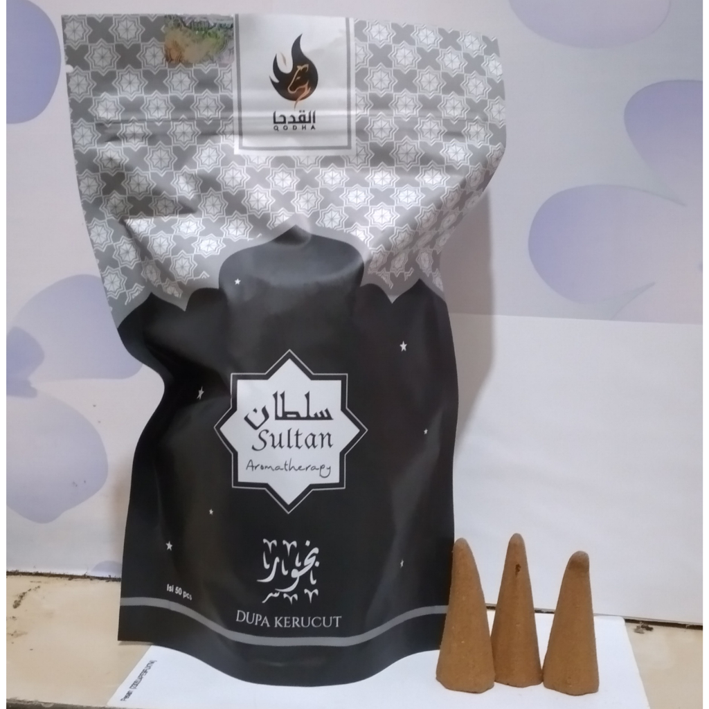 BUKHUR KERUCUT QODHA AROMA  ( SULTAN ) HARGA PER'PACK