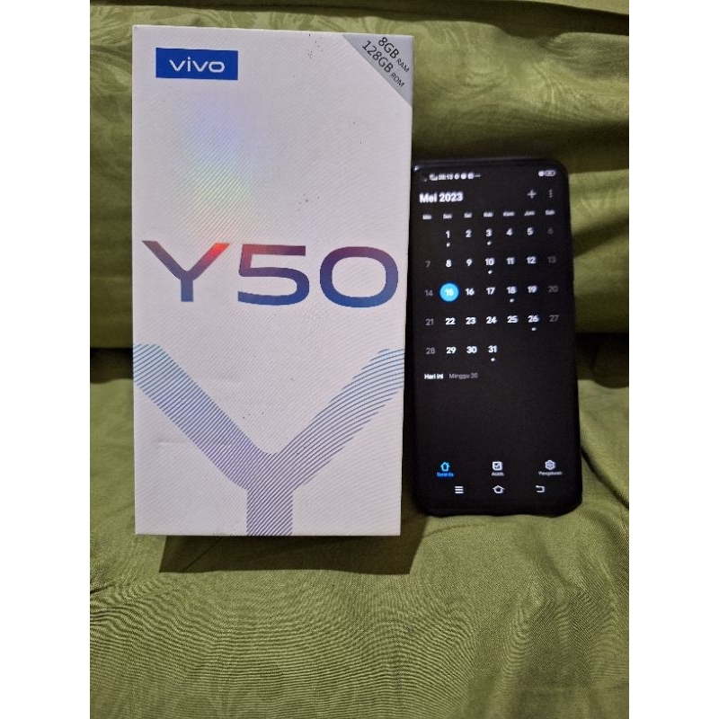 Vivo Y50 Second Ram 8/128 Purple ori