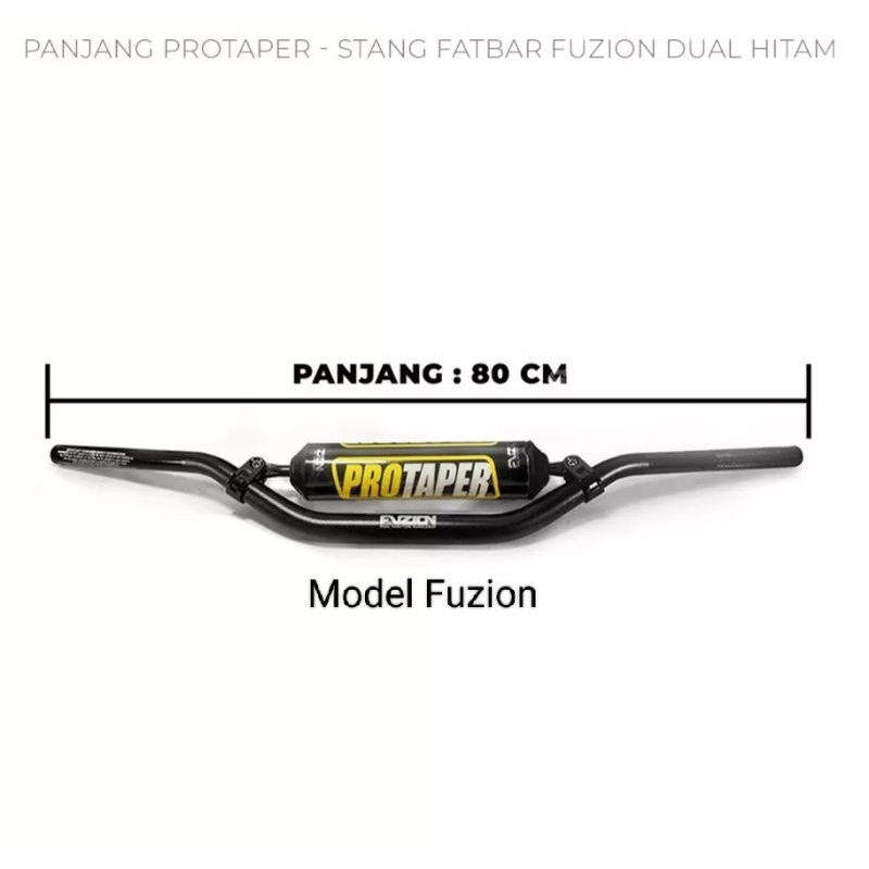 Set Paket Stang Fatbar New Protaper Contour/Evo Low +Raiser Set+Busa Stang/Crf150 Klx150 Wr Vixion Old New RX King XSR Tiger Old Megapro Dill