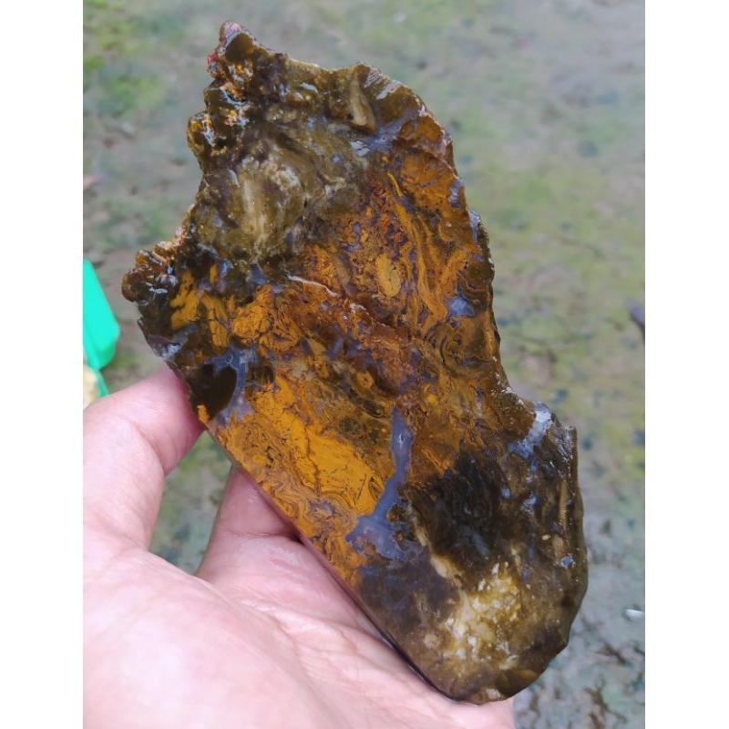 batu akik pancawarna batu garut bahah lempengan galian ci angel clasik