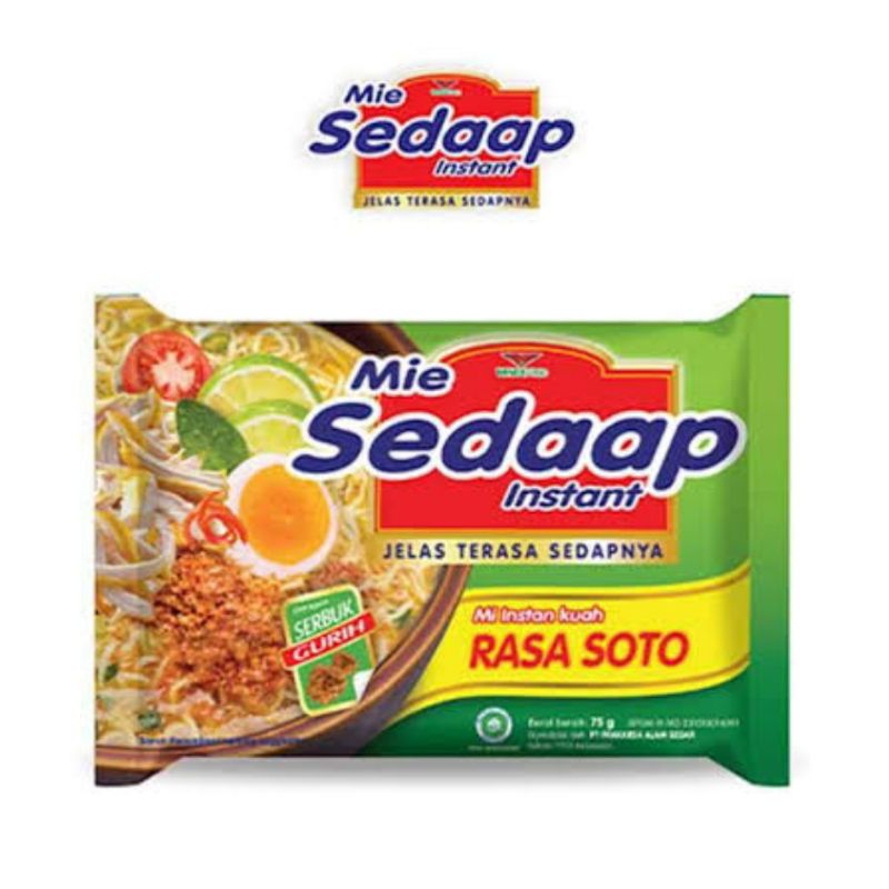 

MIE INSTAN SEDAP SOTO 75g