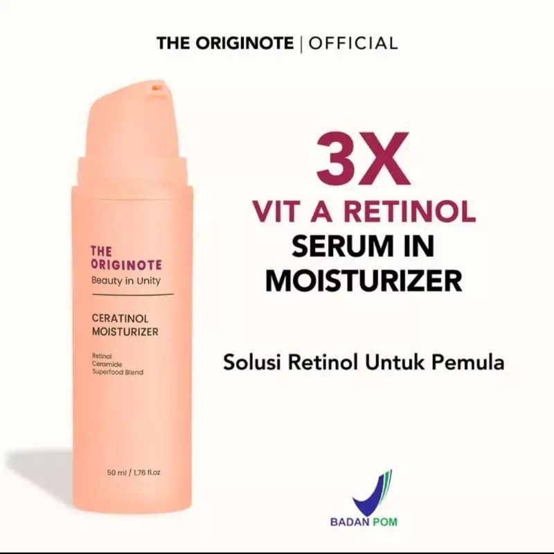 The Originote Ceratinol Moisturizer / retinol originote