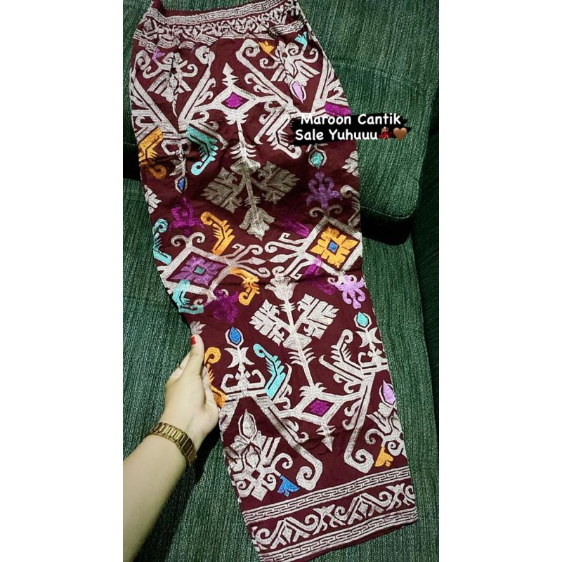 Rok Bordir songket SALE