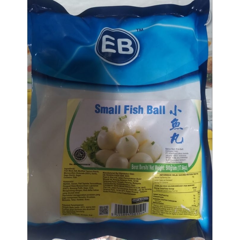 EB Small Fish Ball | Berat Bersih 500gr
