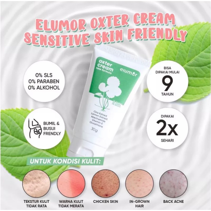 ELUMOR Oxter Cream New Formula