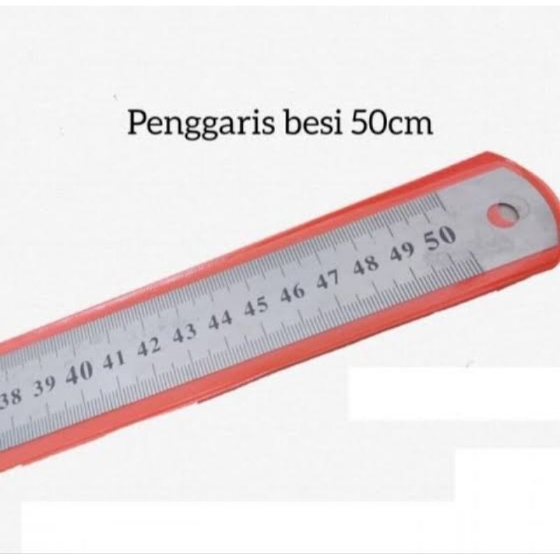 

[ PCS ] MISTAR BESI 50CM / PENGGARIS 50CM