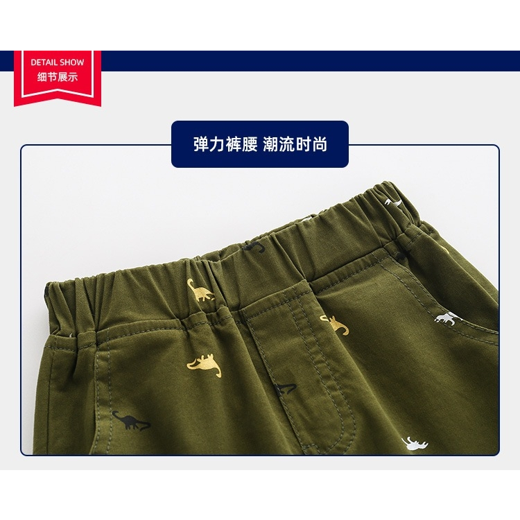 HNK Celana Pendek Anak Laki laki 1-7 tahun  Dinosaurus | SHORT PANTS DINO NAVY