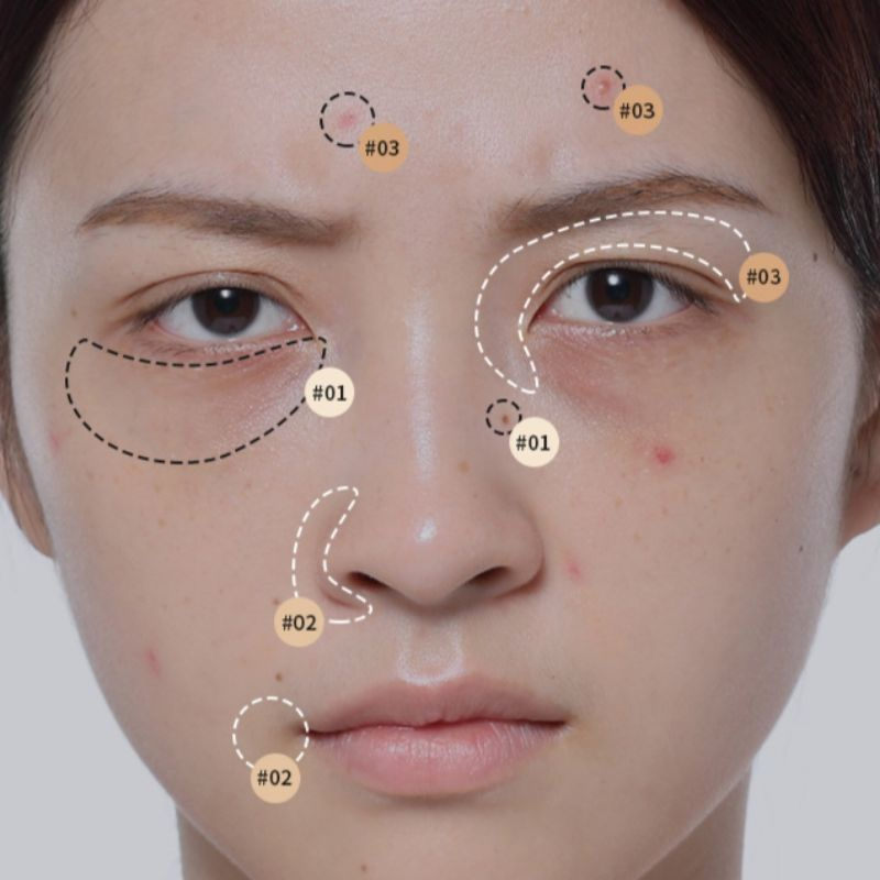 YZS CONCEALER REPAIR CREAM WATERPROOF makeup Coverage Concealer High Coverage Concealer LASTING kosmetik foundation make up original matte wanita