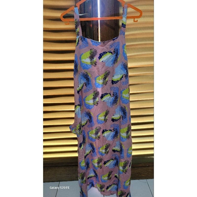 New Preloved Colorbox Pink Summer Dress | Baju Murah Wanita