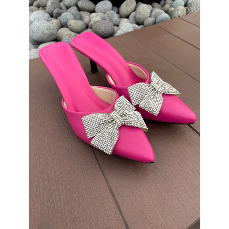 Laura Mules sepatu wanita hak tinggi 6cm