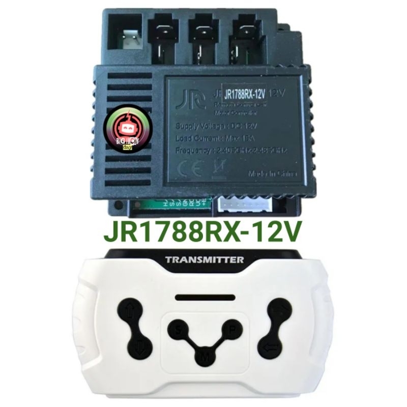 REMOT RECEIVER JR1788RX-12V 7PIN MOBILAN AKI ANAK REMOTE CONTROL IC MODUL BOX JR1788RX KOTAK HITAM 2