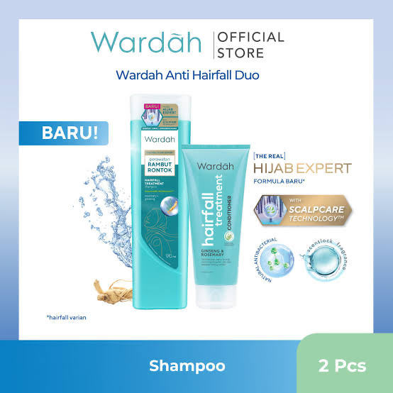 ✿ELYSABETHME✿  wardah shampoo condisioner anti ketombe kusut dan lembut