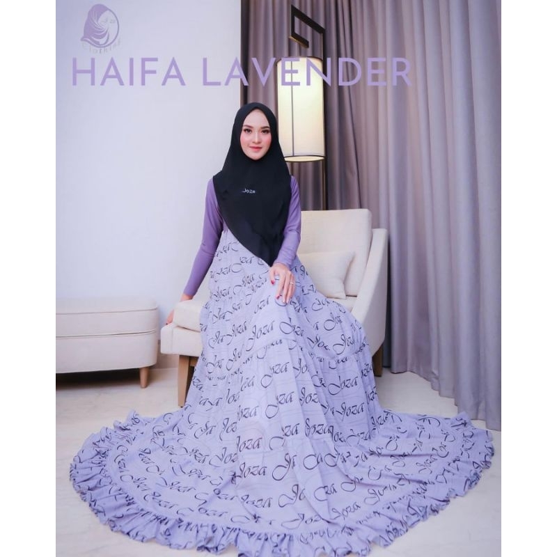 [JOZA CLOTHING] GAMIS SYARI TERBARU / DRESS SET PRINTING " HAIFA SET " BY JOZA CLOTHING