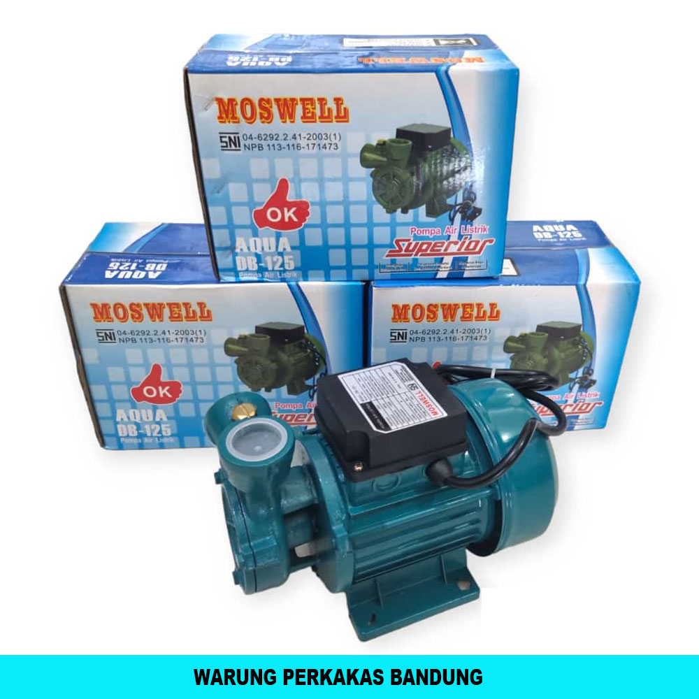Mesin Pompa Air EFOS DB-125 Pendorong Wasser Sanyo DB-125