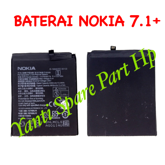 Baterai Nokia 7.1 Plus HE363 Original New