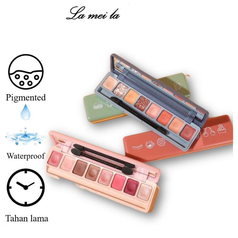 Lameila Lamailai Soft Eyeshadow Lasting Makeup 8 Colors Makeup LM 3051