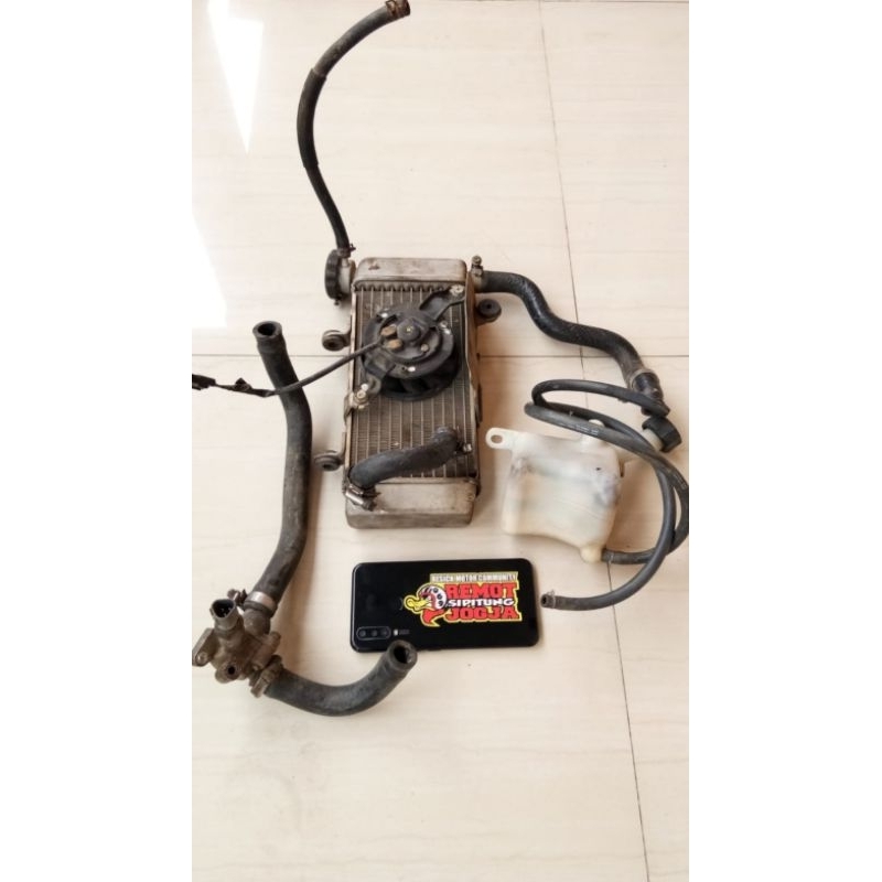 radiator + kipas cb 150r old injeksi copotan motor