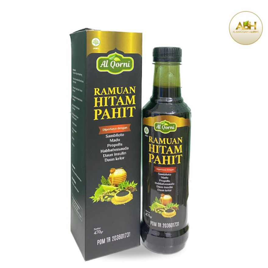 

MADU HITAM PAHIT AL QORNI (470GR)