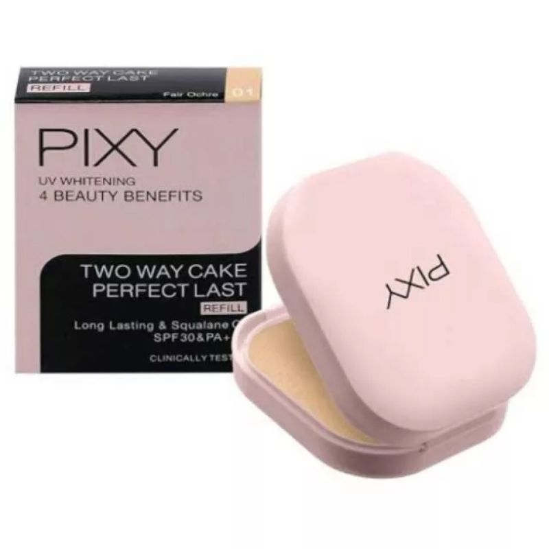 ❤️Miss.Vinka❤️Pixy UV Whitening pressed powder two way cake - Refill