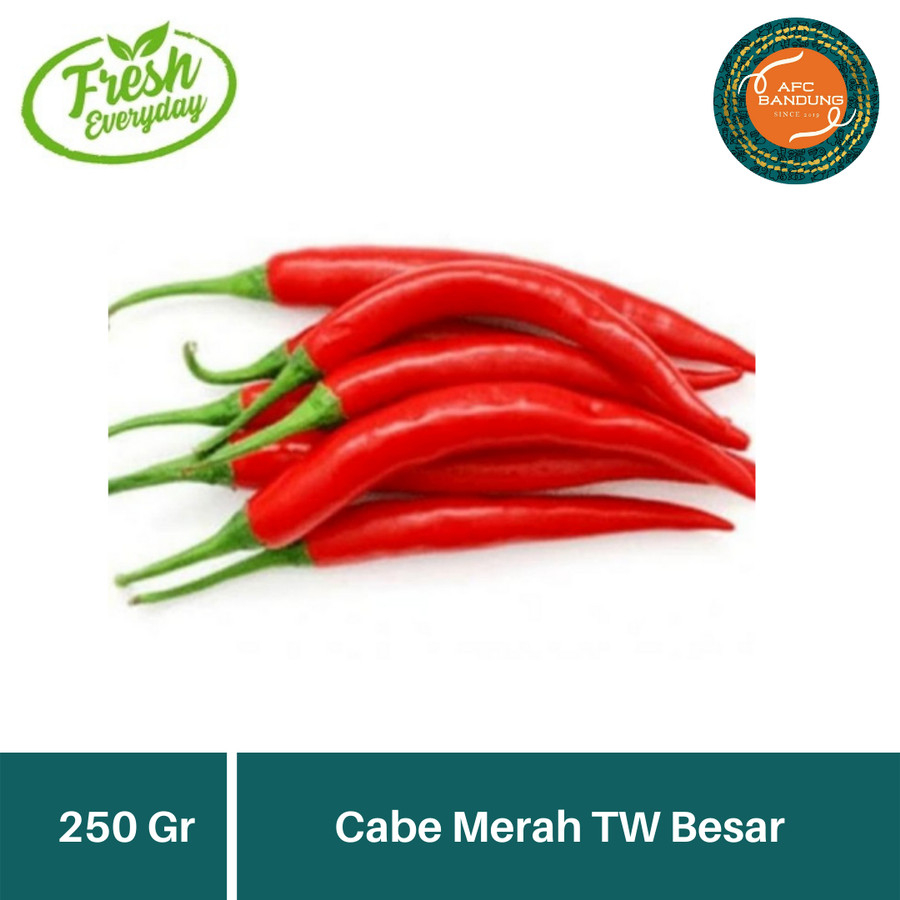 

Sayur Cabai TW Cabe Merah Besar TW 250gr