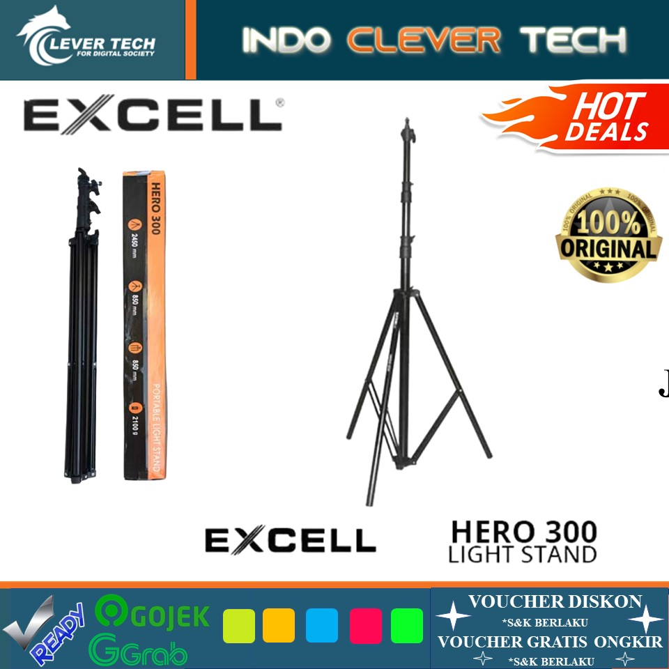 Excell Light Stand Hero 300