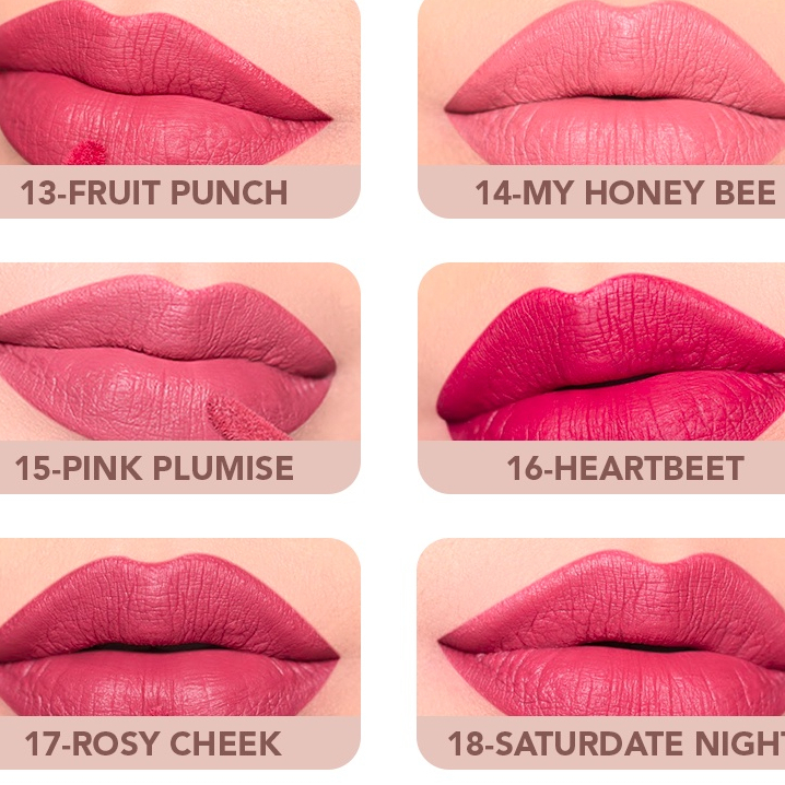 NEW!!!! Wardah Matte Lip Cream Warna Intense dan Tahan Lama Matte Finish