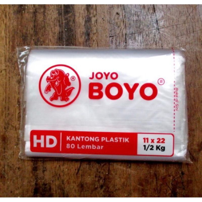 Plastik Joyo Boyo  HDPE 11x22 1/2kg