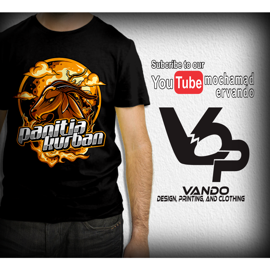 KAOS PANITIA QURBAN 10 - BAJU IDUL ADHA - T SHIRT - IDUL ADHA 2023