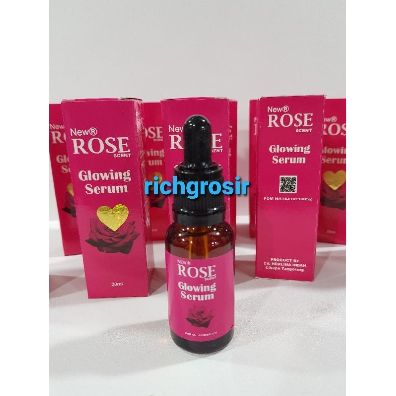 serum glowing ROSE ORIGINAL BPOM
