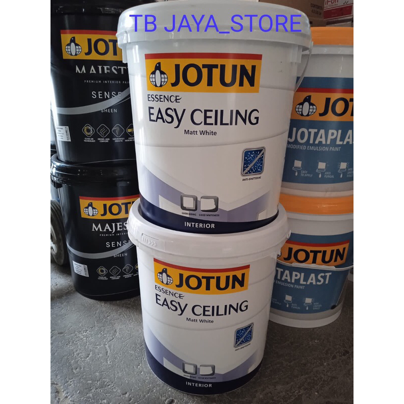 JOTUN ESSENCE EASY CEILING 18L CAT PLAFON JOTUN EASY CEILING WHITE