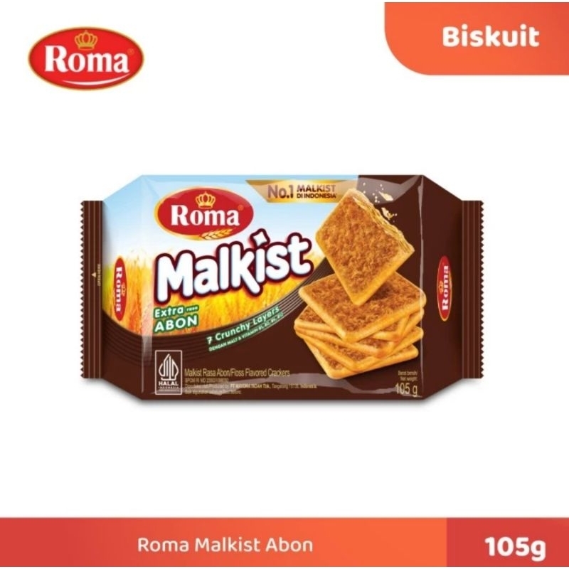 

Roma Biskuit Malkist Abon 105 gr