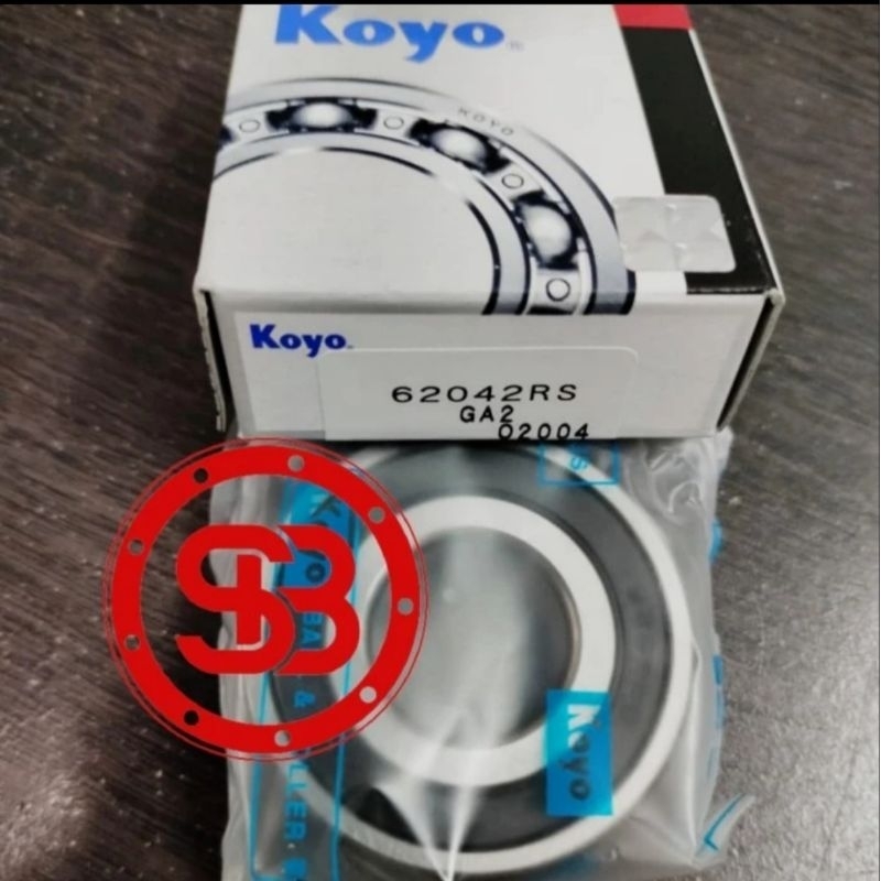 Bearing 6204 2RS KOYO JAPAN ORIGINAL