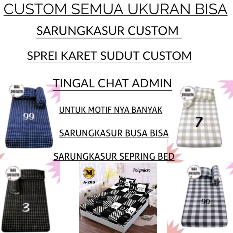 CUSTOM SEMUA UKURAN BUAT KASUR BUSA BISA , BUAT SPRING BED JUGA ADA