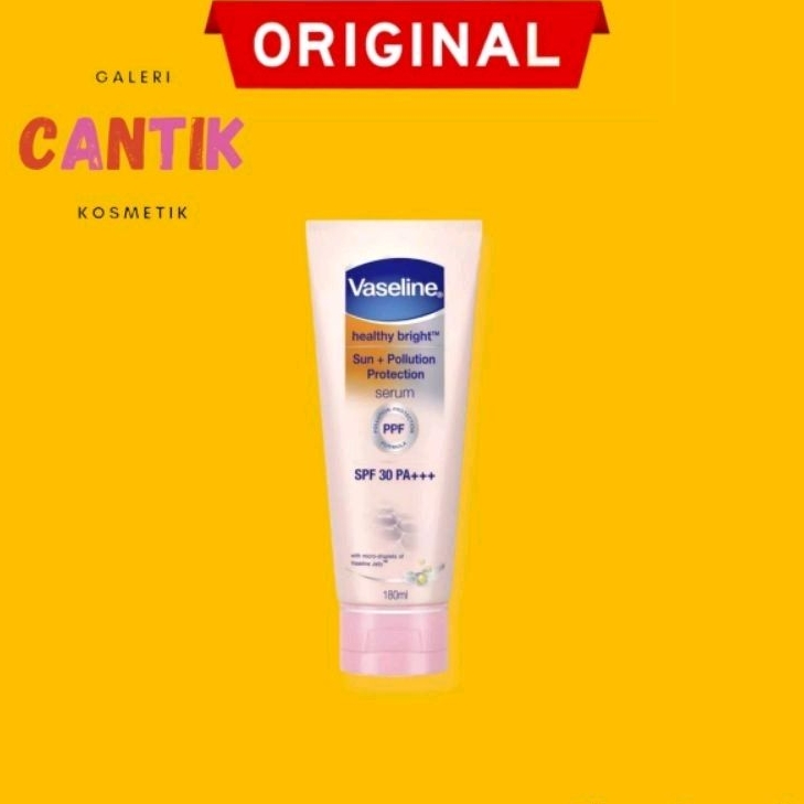 Vaseline Healthy Bright Hand Body Lotion Spf 30 Serum Kulit 180 M