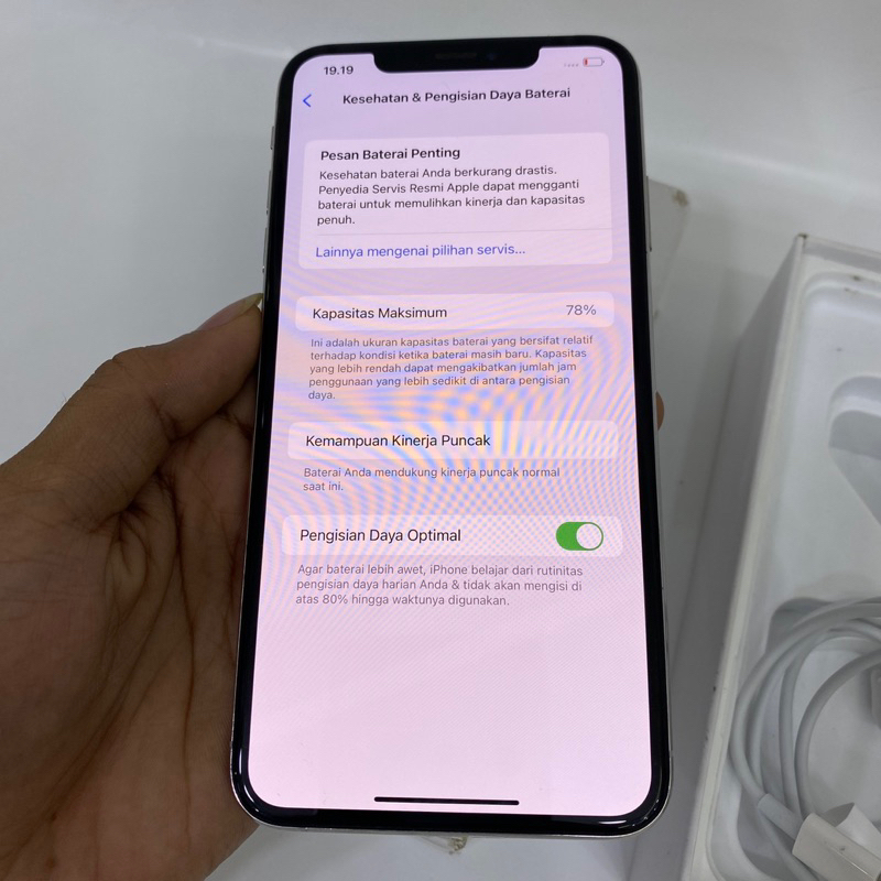 iphone xs max 256gb ori