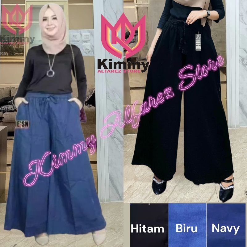 Celana Kulot Jumbo Wanita || Celana Kulot Jeans Termurah || Celana kulot Lepis