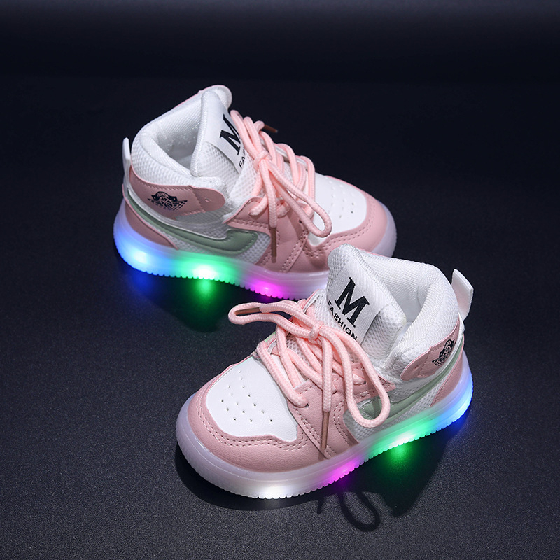 SEPATU LED ANAK SNEAKER MFASHION